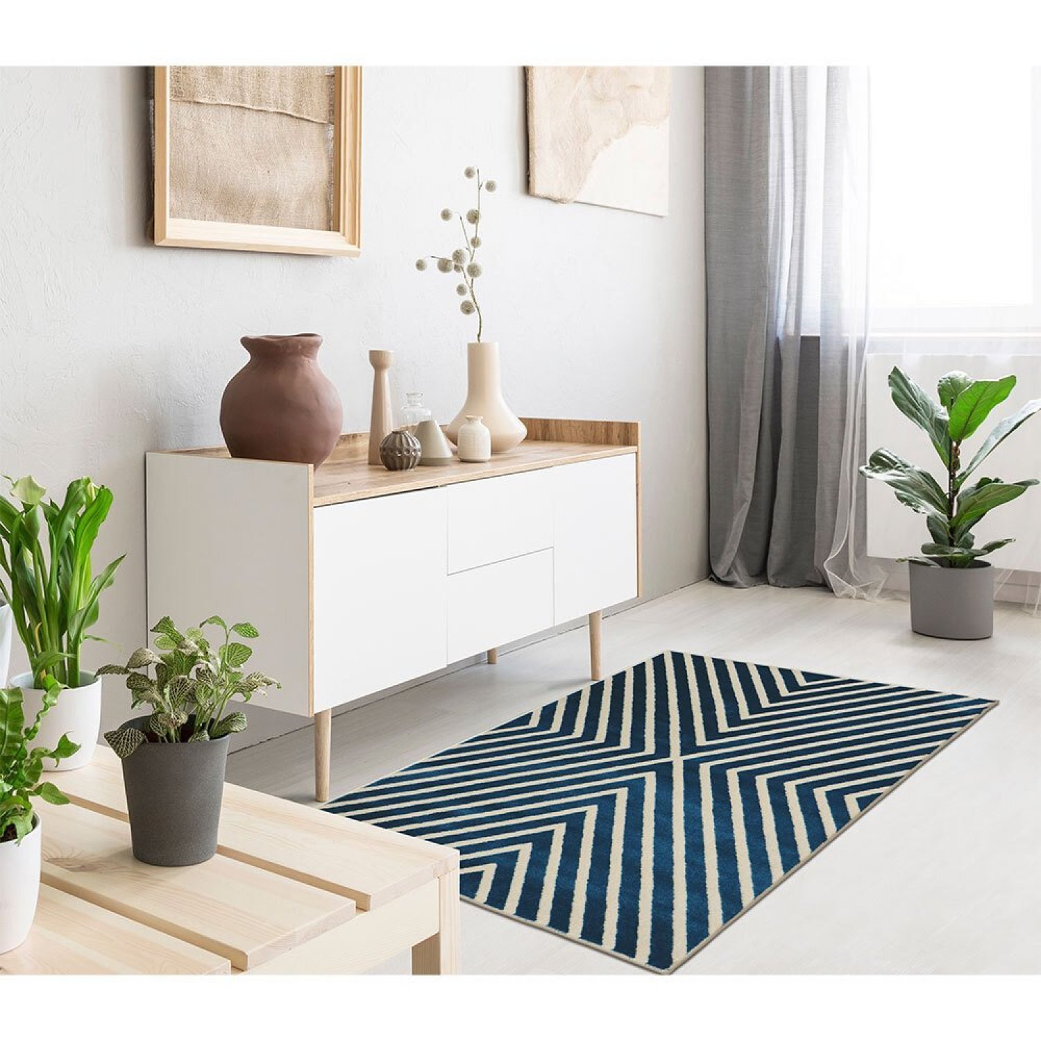 Tapete 100x150cm Lyre Supreme Tapetes São Carlos - 1