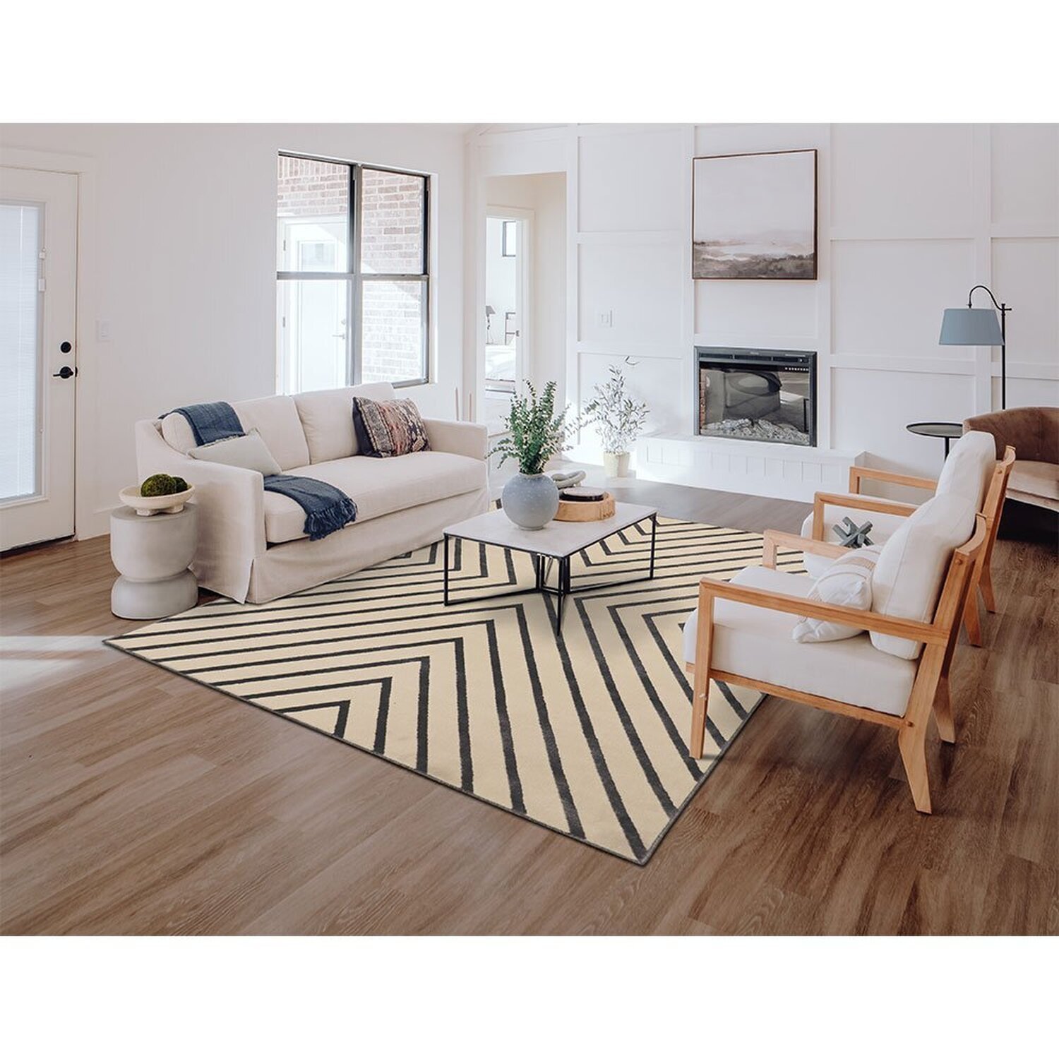 Tapete 150x200cm Lyre Supreme Tapetes São Carlos - 1