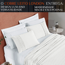 Ver imagem 2 de Cobri Leito de Luxo Super King London 200 Fios Bordado Inglês Nobless:off White