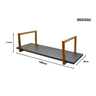 Nicho SIMPLES metalon 100X30 CINZA/DOURADO  METALICO 01 - 2