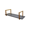 Nicho SIMPLES metalon 100X30 CINZA/DOURADO  METALICO 01 - 1