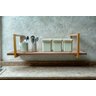 Nicho SIMPLES metalon 100X30 CINZA/DOURADO  METALICO 01 - 3