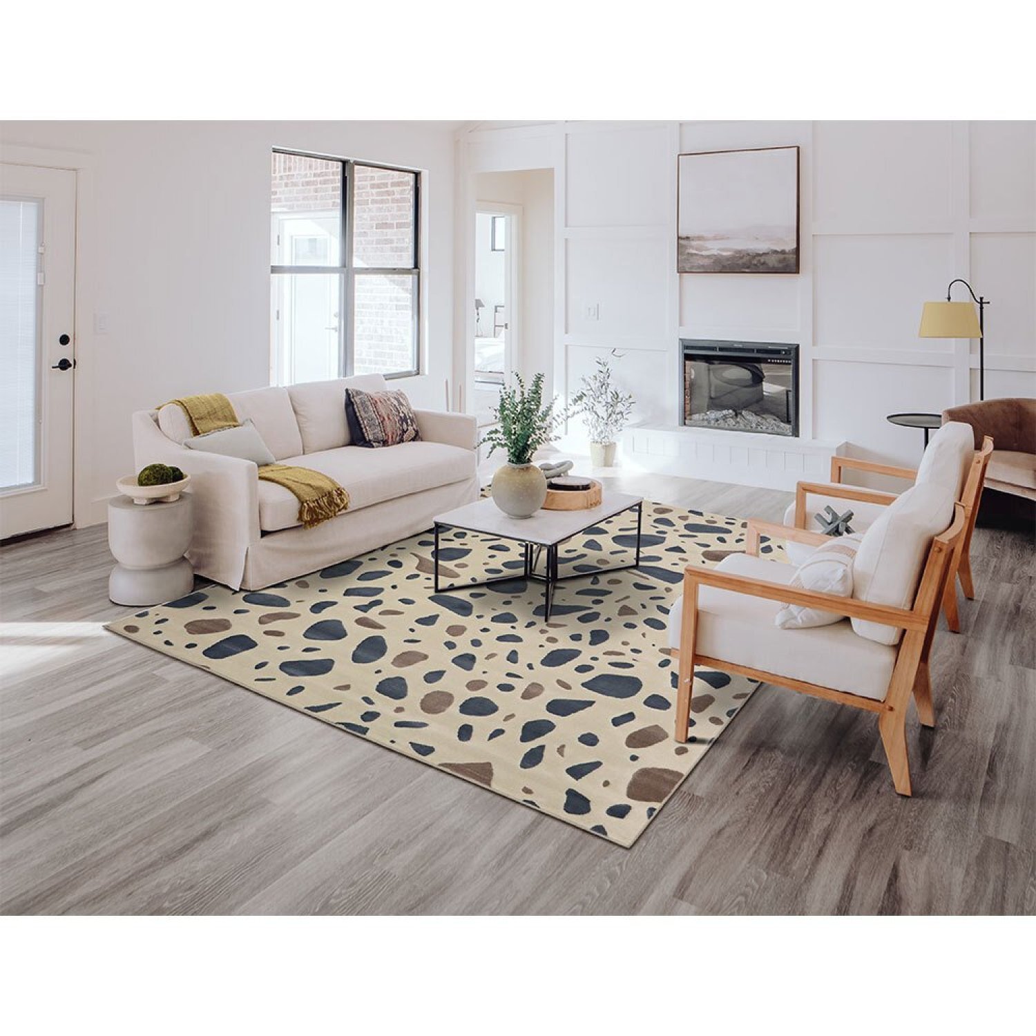 Tapete 200x250cm Lyre Supreme Tapetes São Carlos - 1