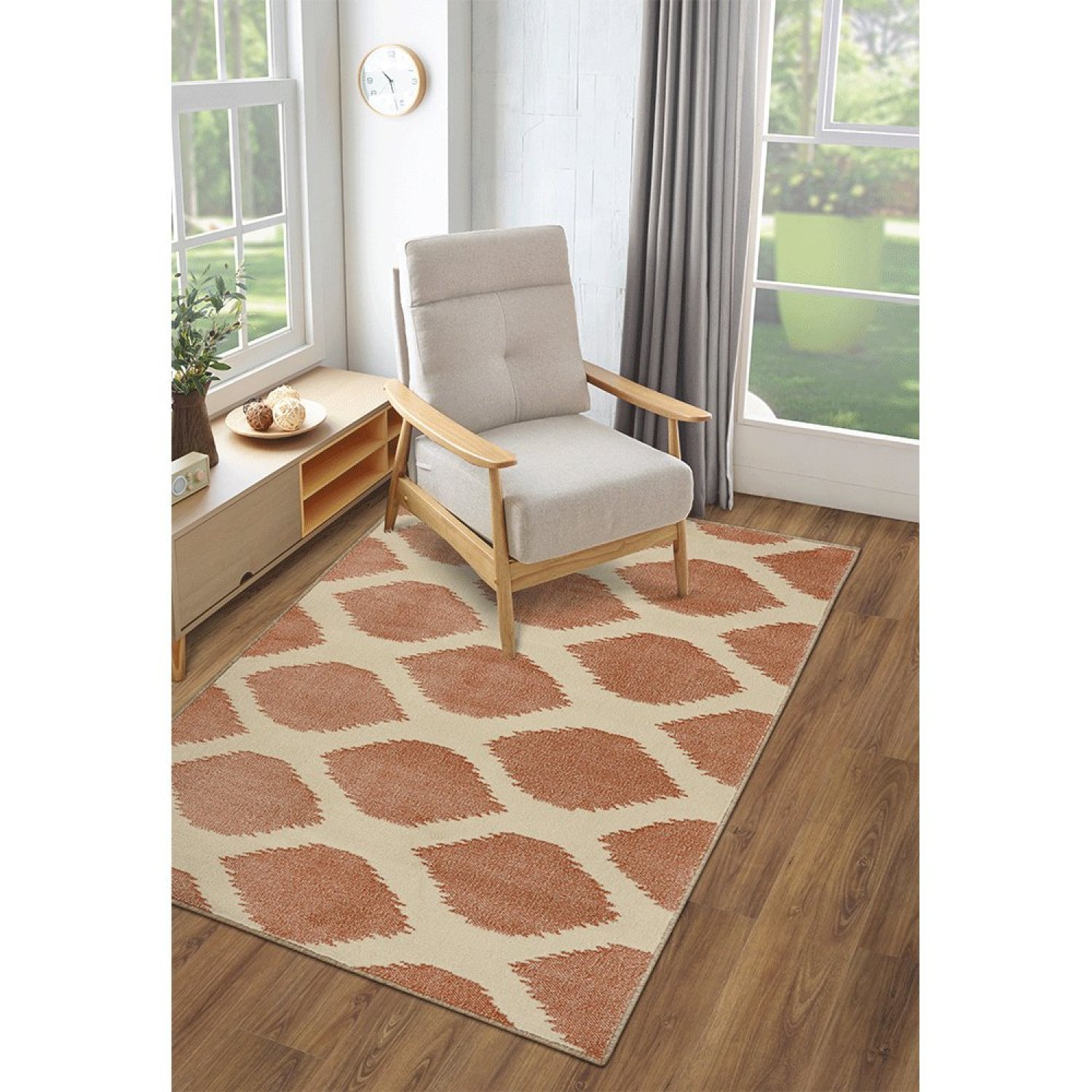 Tapete 100x150cm Lyre Supreme Tapetes São Carlos - 1