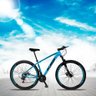 Bicicleta XLT Aro 29 Quadro Alumínio Suspensão 21 Marchas Freio a Disco Mecânico - KSW - Azul/Preto  - 2