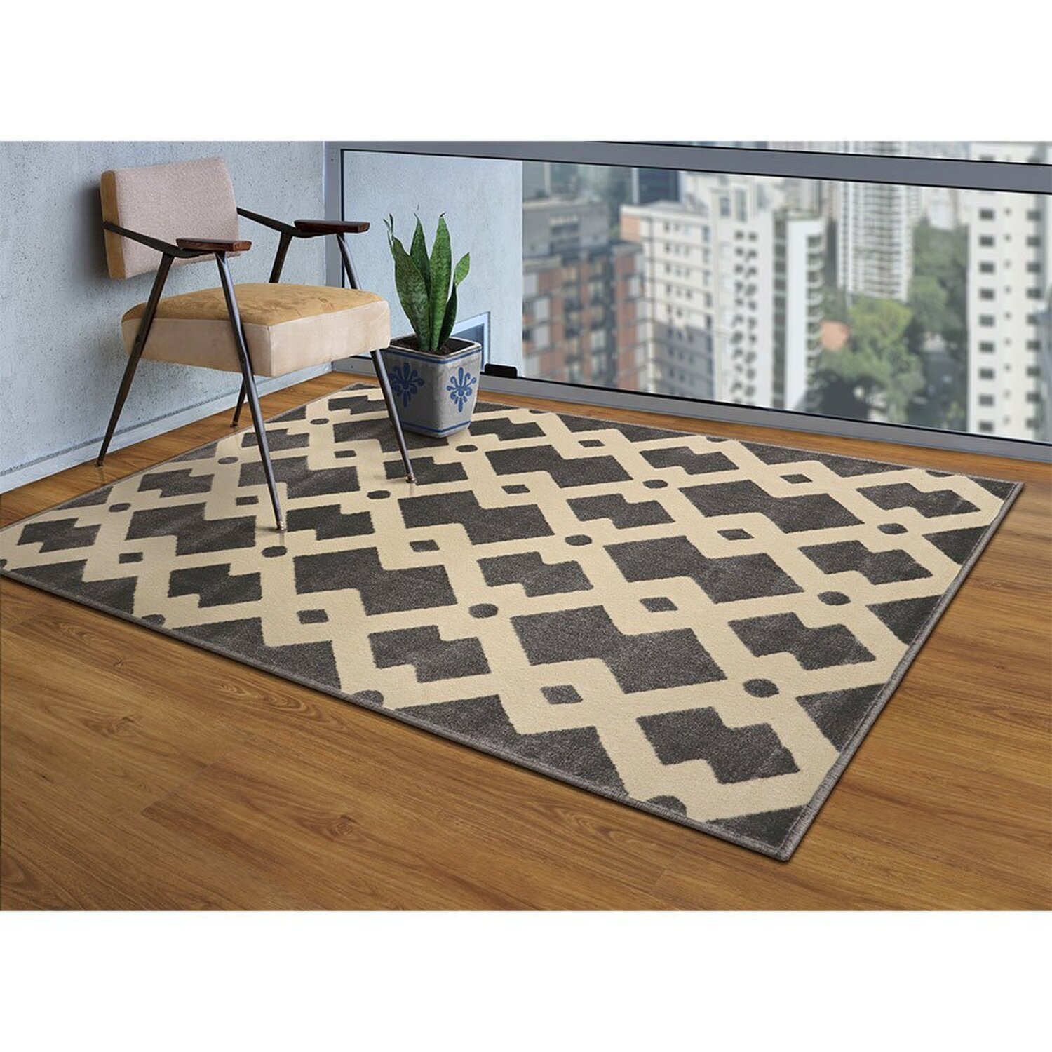 Tapete 200x250cm Lyre Supreme Tapetes São Carlos - 1