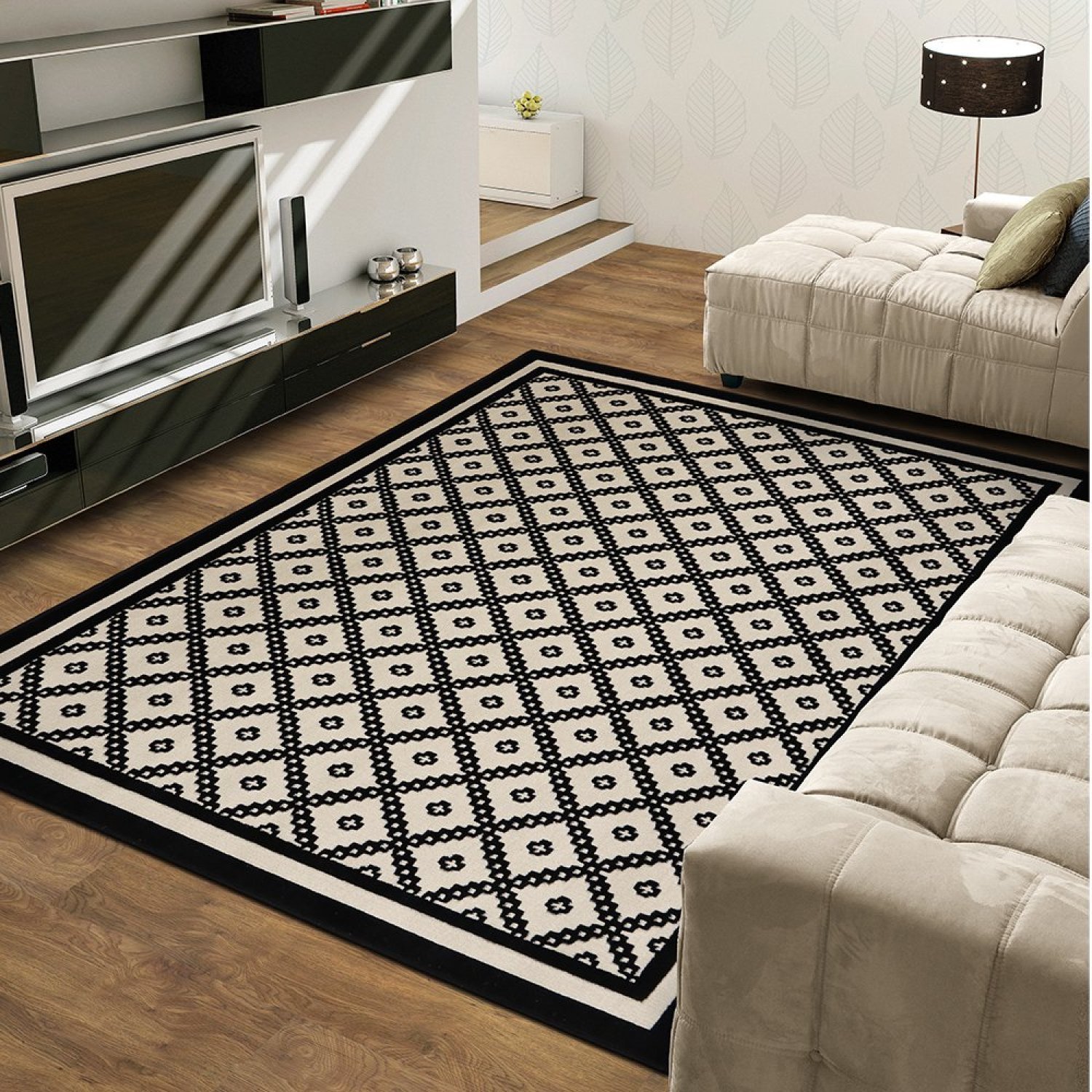 Tapete 150x200cm Lyre Supreme Tapetes São Carlos - 1