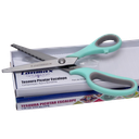 Ver imagem 4 de Tesoura Escalope Profissional Artesanato Tecido Papel Eva