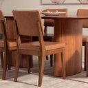 Ver imagem 3 de Mesa de Jantar Orgânica 8 Lugares 220cm Madeira Natural Gaya