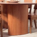 Ver imagem 5 de Mesa de Jantar Orgânica 8 Lugares 220cm Madeira Natural Gaya