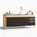 Ver imagem 7 de Gabinete de Pia Libra 174cm