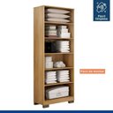 Ver mais imagens de Conjunto Escrivaninha 2 Gavetas Byte e Armário Multiuso 2 Portas Natal Cinamomo Off White