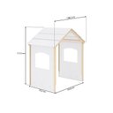 Ver imagem 4 de Cama Montessoriana Solteiro e Telhado Casinha Casatema MadeiraOriginals Branco/Marrom
