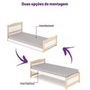 Ver mais imagens de Cama Montessoriana Solteiro e Telhado Casinha Casatema MadeiraOriginals