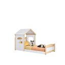 Ver imagem 2 de Cama Montessoriana Solteiro e Telhado Casinha Casatema MadeiraOriginals