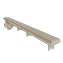 Ver mais imagens de Ralo Linear com Tampa Cega 70 cm Astra Bege