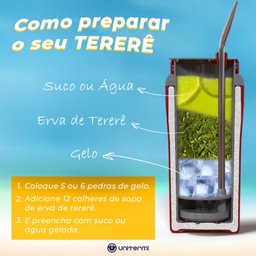 Copo Térmico Tererê Amarelo Cuia com Filtro e Bomba - 5
