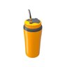 Copo Térmico Tererê Amarelo Cuia com Filtro e Bomba - 1