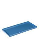 Ver imagem 1 de Prato Square Retangular 13,5x27 Azul em Polipropileno Linha Tendência Vem