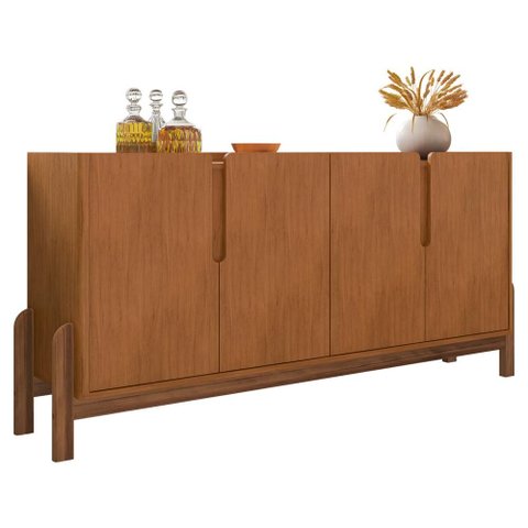 Buffet Aparador 4 Portas 170cm 050518 Cedro Dcasa