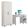 Conjunto Mesa para Computador Giga e Armário Multiuso 2 Portas Natal - 1