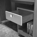 Ver imagem 4 de Conjunto Mesa para Computador Giga e Armário Multiuso 2 Portas Natal Branco