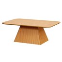 Ver imagem 2 de Mesa de Centro Retangular 90 cm X 60 cm Base Pirâmide 100% MDF Dalla Costa Cor:Carvalho Rosé
