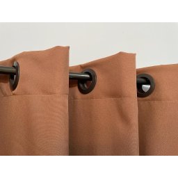 Cortina Oxford Terracota 300x270 Sala/quarto Fabritex - 2