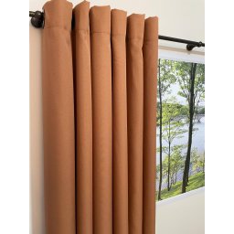 Cortina Oxford Terracota 300x270 Sala/quarto Fabritex - 3