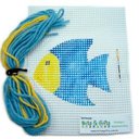 Ver imagem 1 de Kit para Aprender a Bordar - Peixe - Kits For Kids