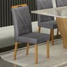 Conjunto Sala de Jantar Mesa Júlia com 6 Cadeiras Madeira Maciça Lara - 2