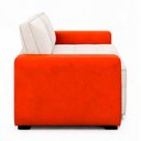 Ver mais imagens de Sofá Retrátil Reclinável Living Cinema Linho/Corino 226cm Átrio – Paraná Metal:Off White