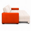 Ver imagem 7 de Sofá Retrátil Reclinável Living Cinema Linho/Corino 226cm Átrio – Paraná Metal:Off White