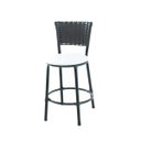 Ver imagem 5 de Kit 2 Banquetas Baixa de Cozinha Encosto Junco