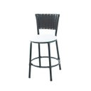 Ver imagem 5 de Kit 2 Banquetas Baixa de Cozinha Encosto Junco