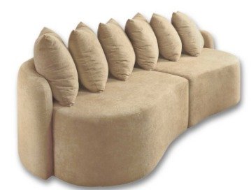 Sofa Living Organico Merlim – Boucle Creme/570 – Jc Estofados