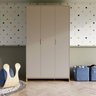 Quarto de Bebê Completo com Berço, Cômoda e Guarda-roupa Cubo - 15