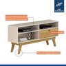 Rack com Painel para TV até 50 Polegadas 100% MDF Extensível América - 13