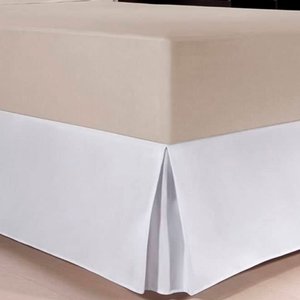 Saia Box Solteiro Plus Branco Kacyumara