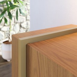 Buffet 4 Portas 160cm Copacabana  Tubo - 8