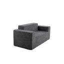 Ver imagem 7 de Sofá Sync 2 Lugares 176cm Titânio Boucle Kappesberg Espuma D28 Embalagem a Vácuo