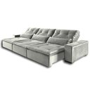 Ver imagem 2 de Sofá Retrátil e Reclinável 3 Lugares Búzios Espresso Móveis