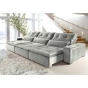 Ver imagem 1 de Sofá Retrátil e Reclinável 3 Lugares Búzios Espresso Móveis