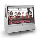 Ver imagem 1 de Expositor Açougue Atlantis Refrimate 150cm Gancheira 220v Eaag1500