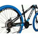 Ver imagem 3 de Bicicleta Vikingx Mountain Bike Aro 26 Quadro Alumínio 21V Câmbio Importado Pneu Vmaxx Viking-X