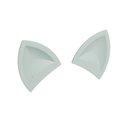Ver imagem 3 de Orelhas de Gato para Capacete - Visual Diferenciado-moto/decoração/capacete/divertido/suporte-cinza
