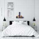 Ver imagem 2 de Casas e prédios - Quadro ou placa decorativa com 8 peças É DeCoração Quadros e placas decorativas 6m