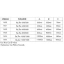 Ver imagem 4 de Puxador Big Thin 832/800Mm Preto