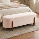 Ver imagem 2 de Puff Recamier Organico Imperial 140 cm Boucle Rose Impo