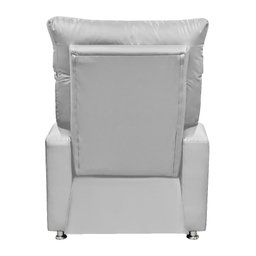 Poltrona do Papai Reclinável Turquia - Sintético Branco Shop das Cabeceiras - 5